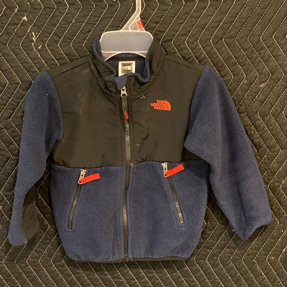 The North Face Navy and Black Toddler Jacket